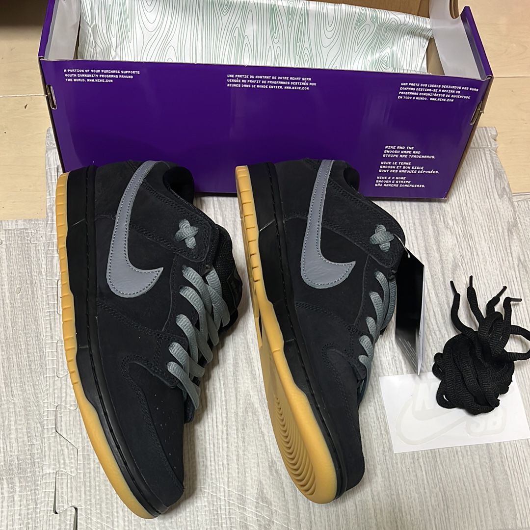 Nike SB Dunk Low Pro "Black/Fog"