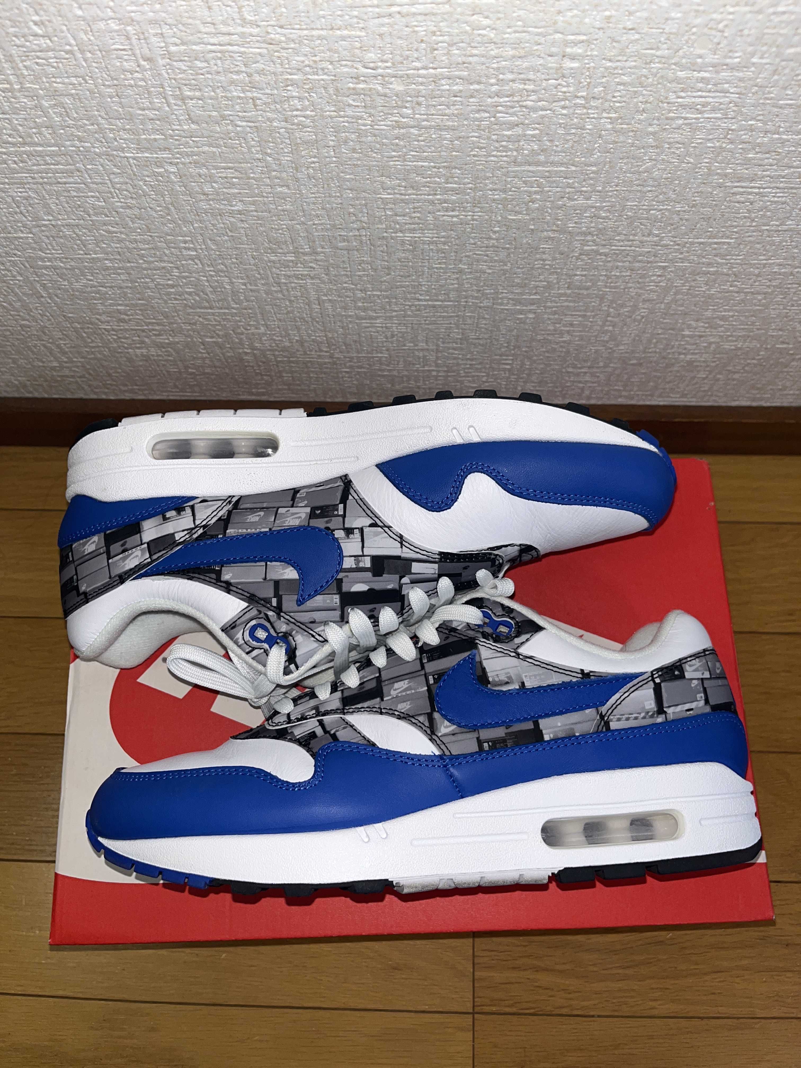atmos × Nike Air Max 1 Blue "We Love Nike"
