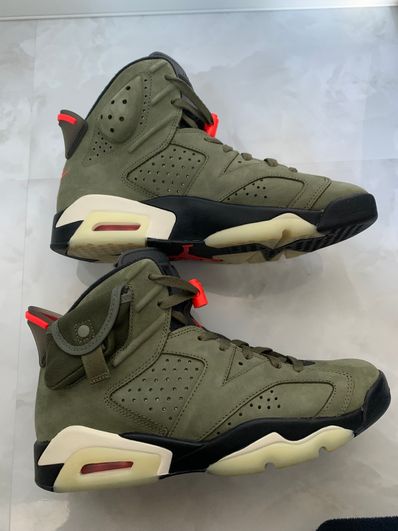 Travis Scott × Nike Air Jordan 6 Retro "Medium Olive"