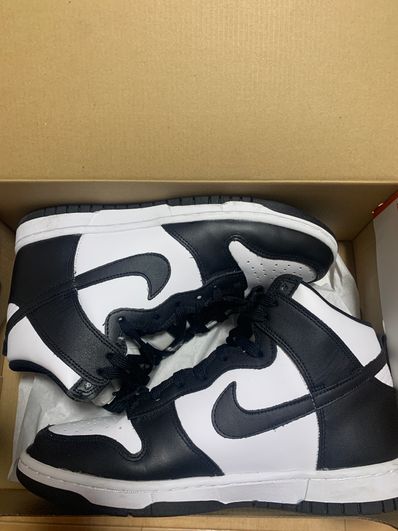 Nike Women's Dunk High "Black and White"