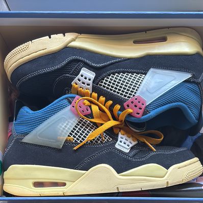 UNION × NIKE AIR JORDAN 4 "OFF NOIR"