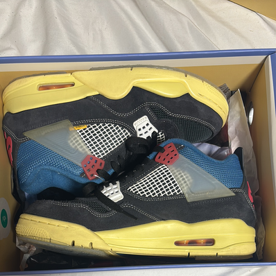 UNION × NIKE AIR JORDAN 4 "OFF NOIR"