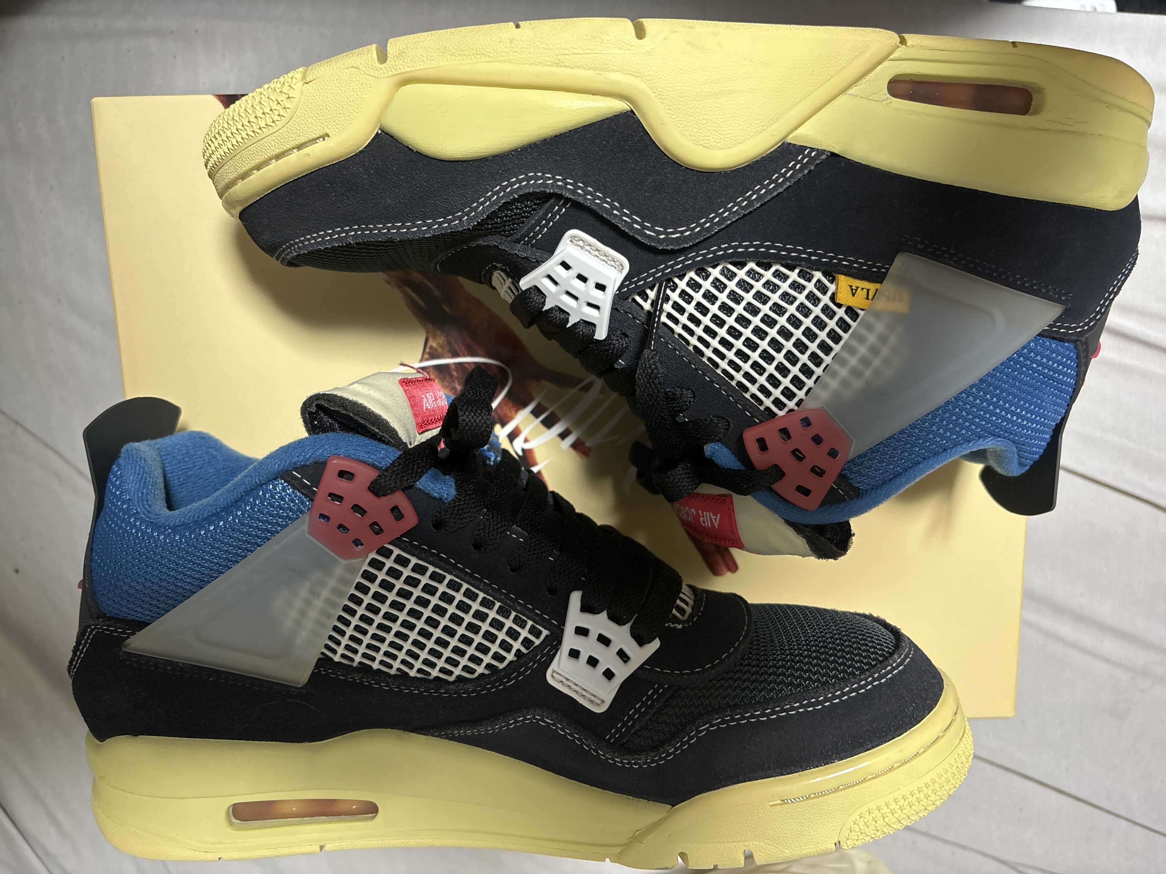 UNION × NIKE AIR JORDAN 4 "OFF NOIR"