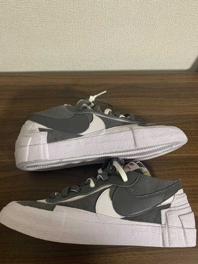 Sacai × Nike Blazer Low "Iron Grey"