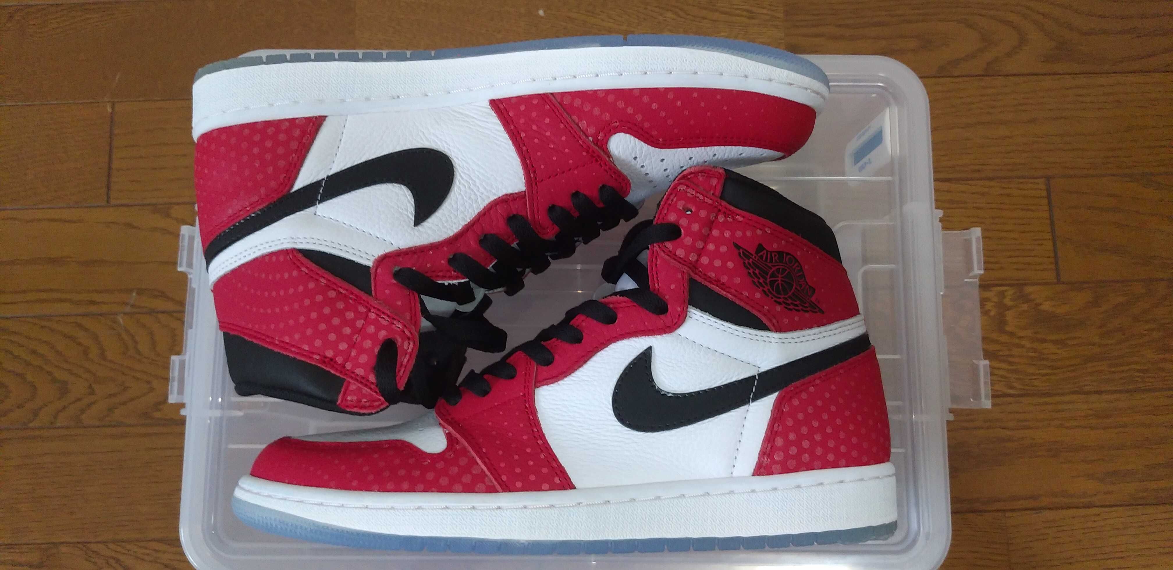 Spiderman × Nike Air Jordan 1 Origin Story "Gym Red/White/Photo Blue/Black"