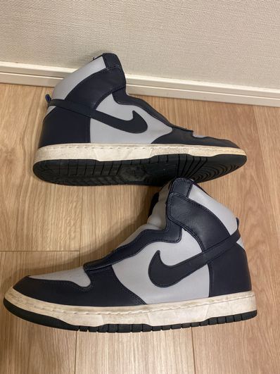 sacai × Nike Women's Dunk High Lux "Dark Obsidian/Wolf Grey"