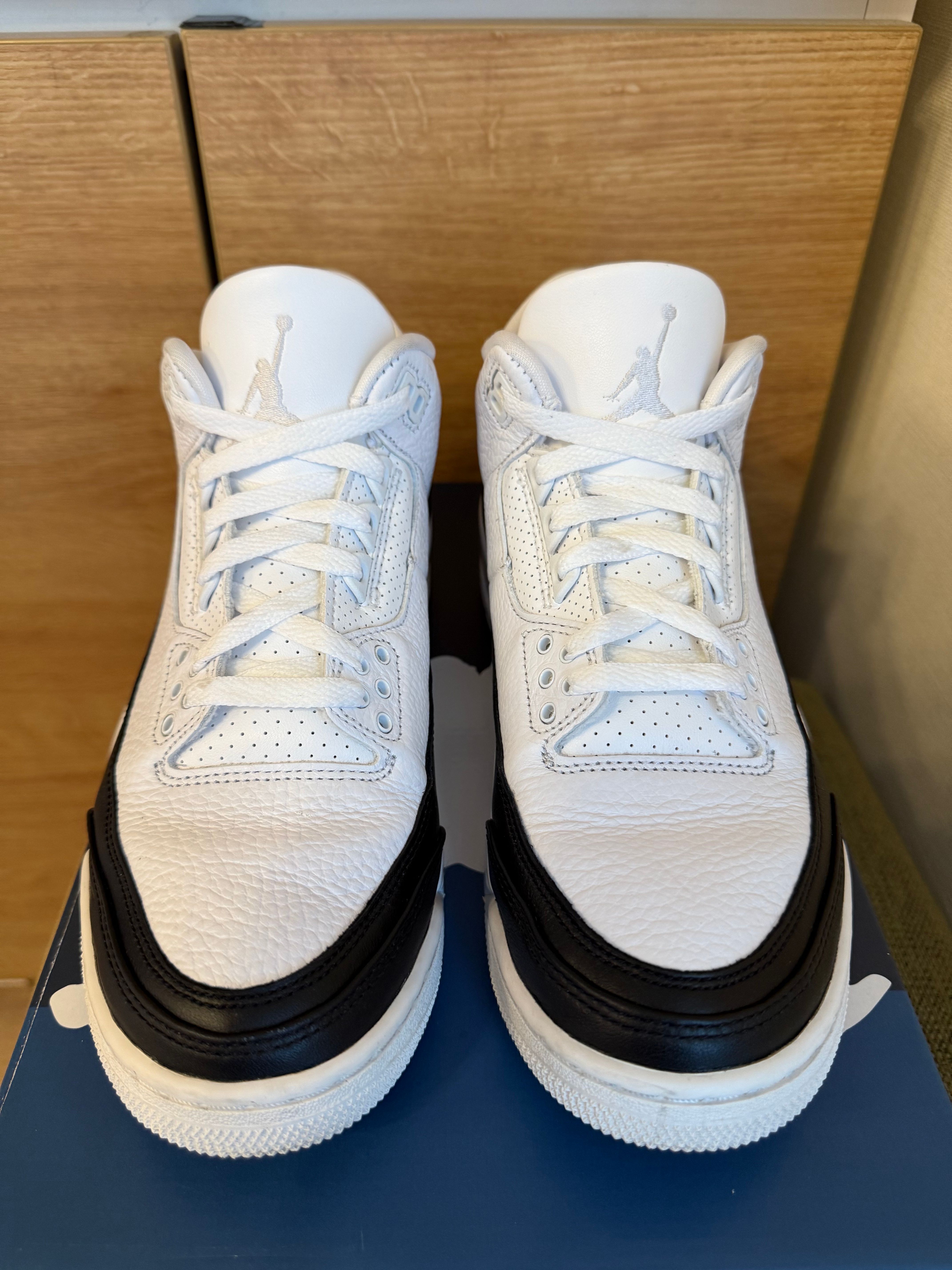 Fragment × Nike Air Jordan 3 "White/Black"