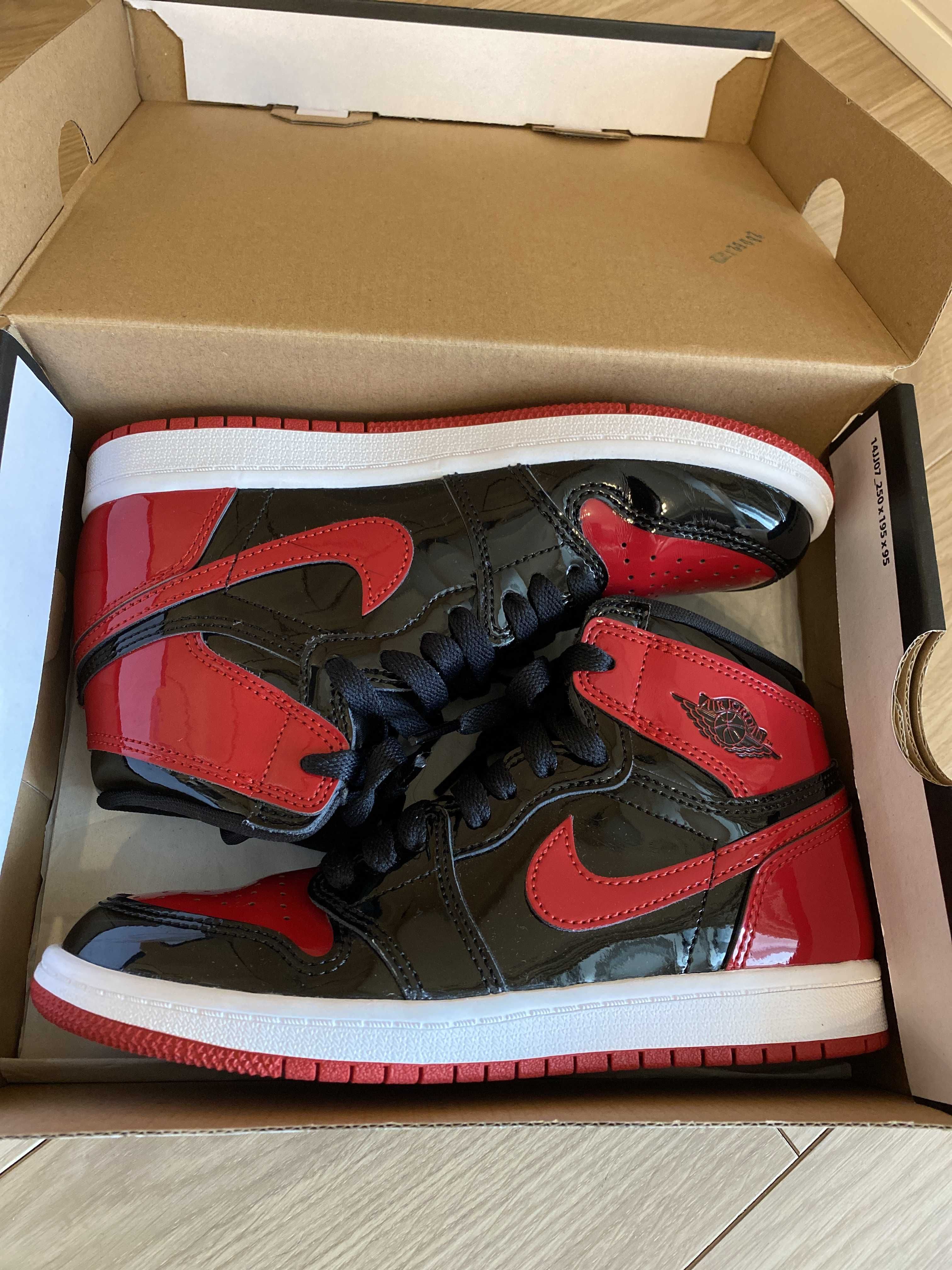 Nike PS Air Jordan 1 High OG "Patent Bred"