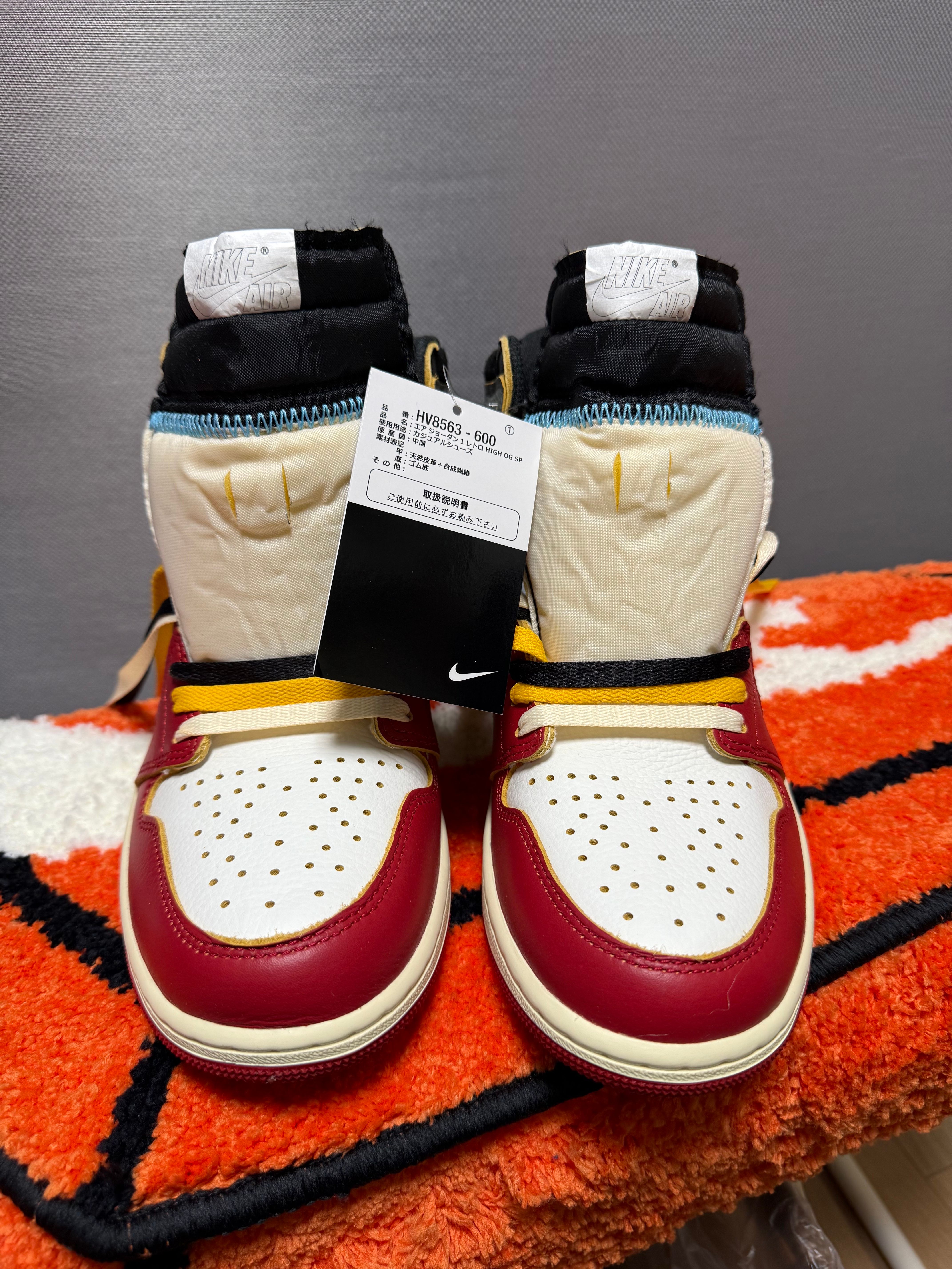 UNION × Nike Air Jordan 1 Retro High OG "Chicago/Shadow"