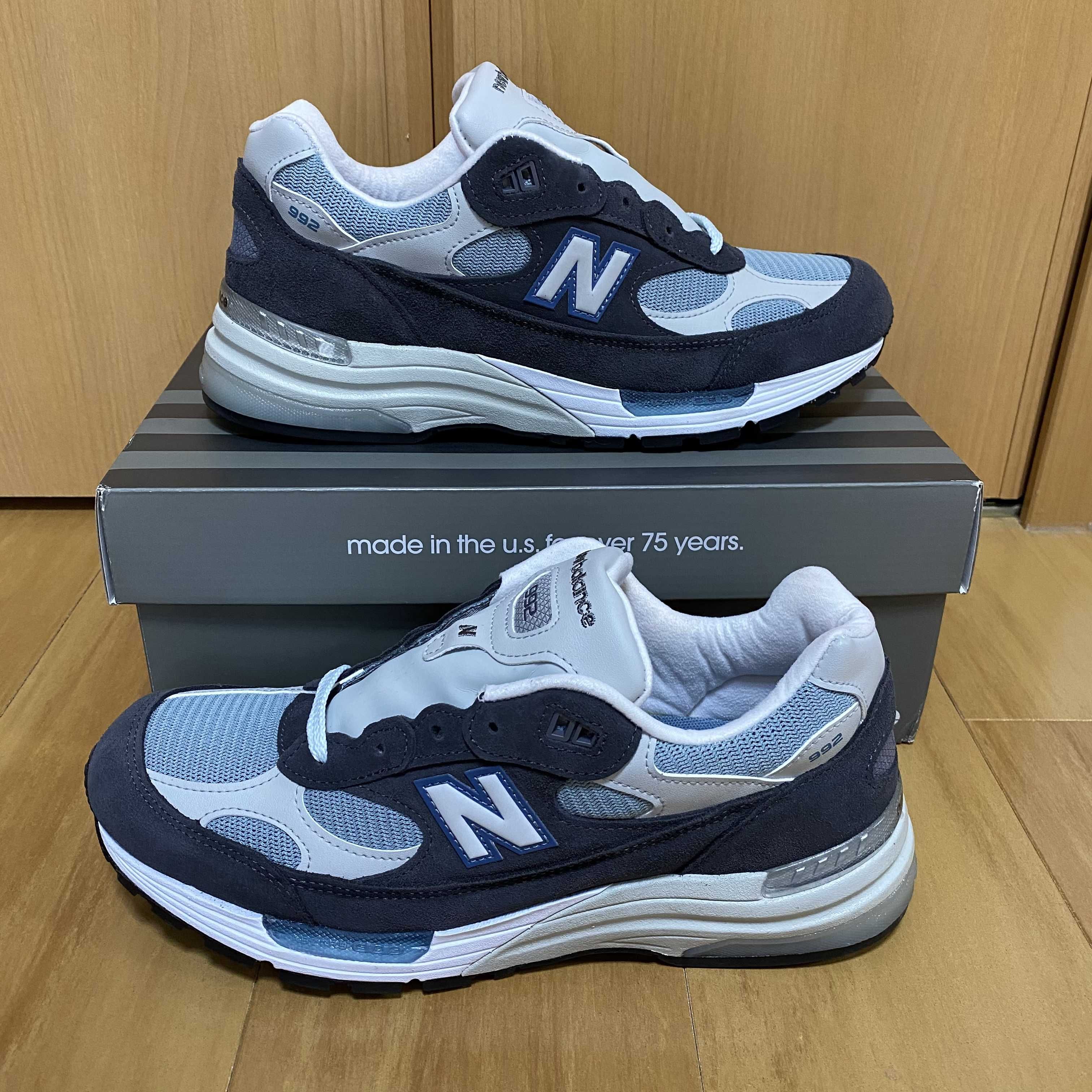 KITH × New Balance 992 "Steel Blue"