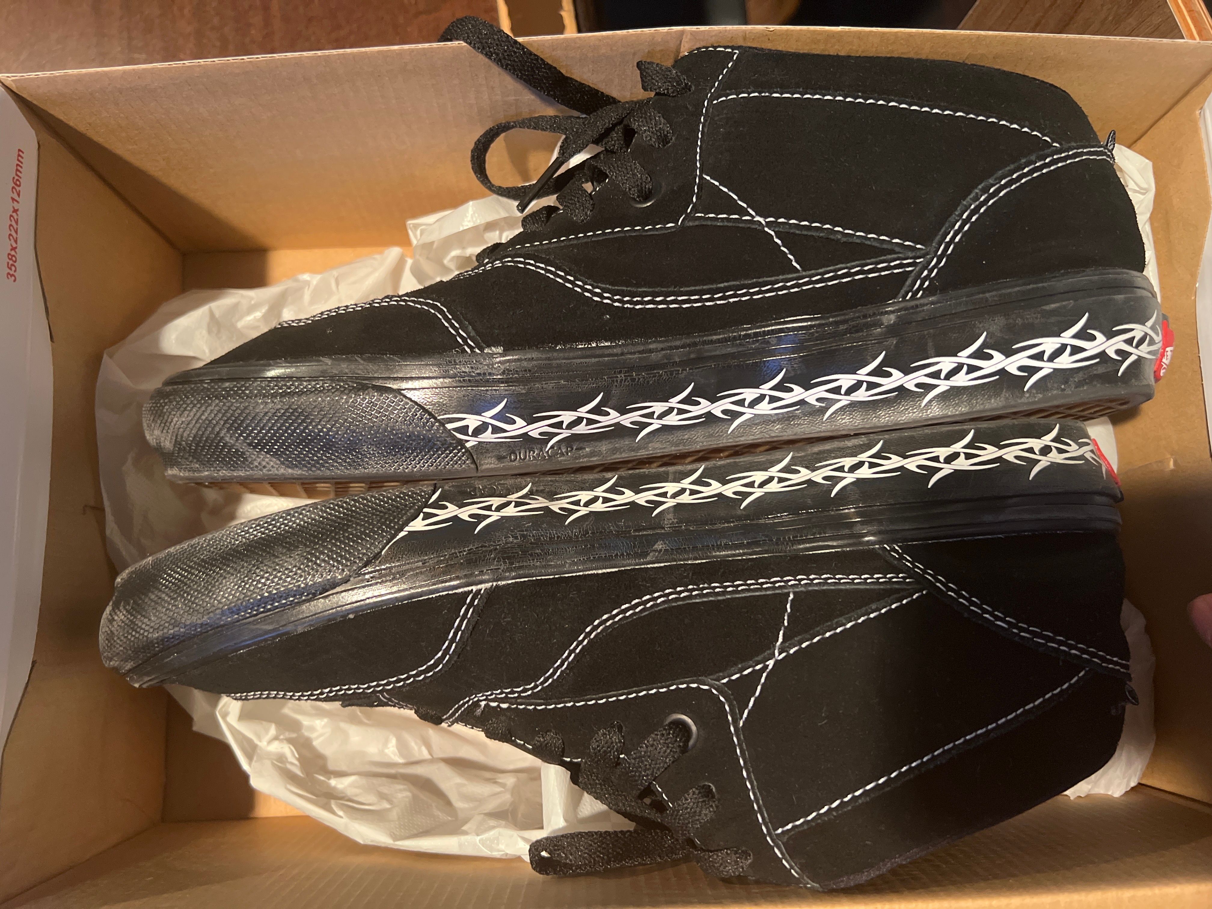 Supreme × Vans Half Cab "Black"