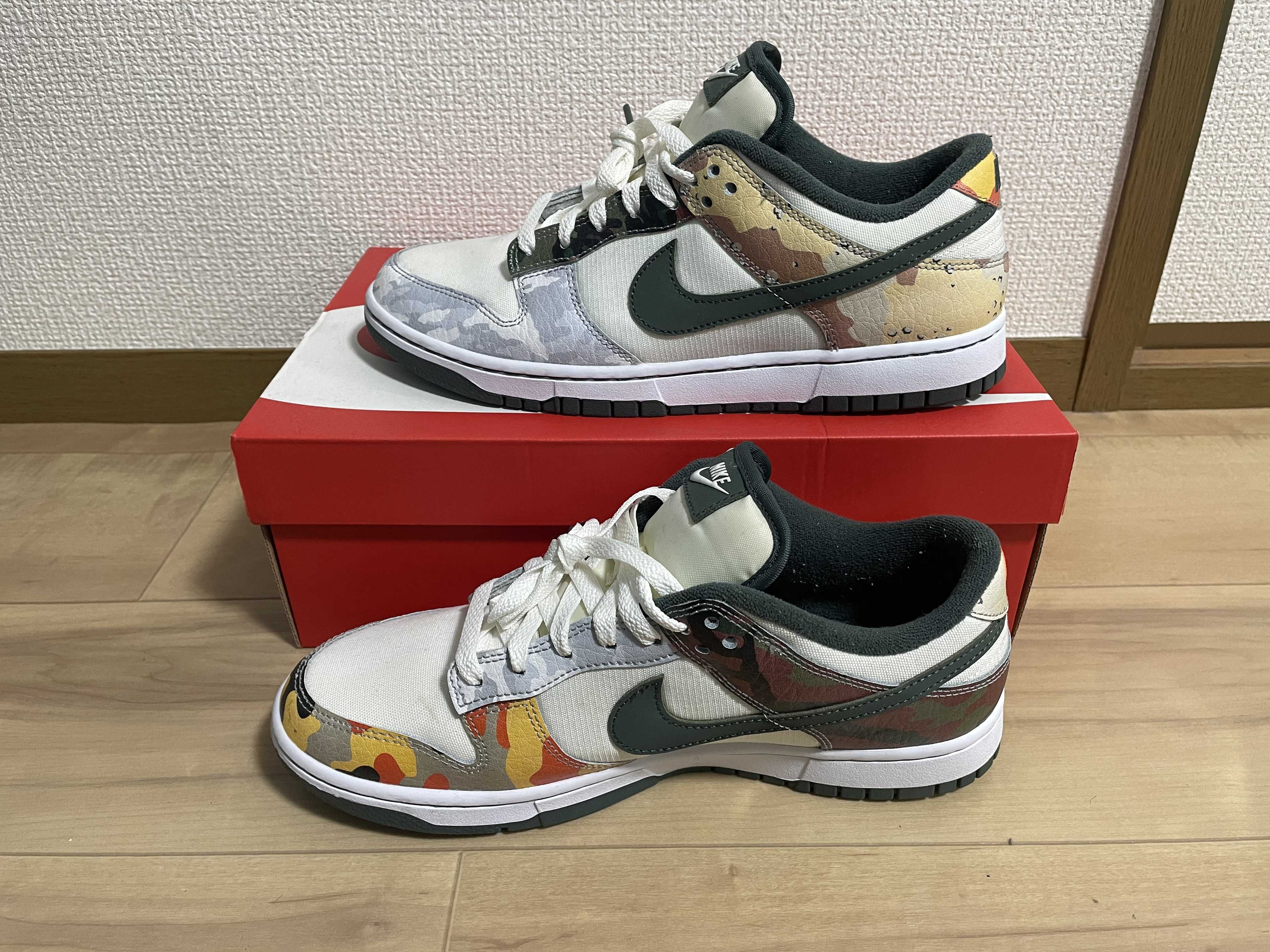 Nike Dunk Low "Sail Multi Camo"