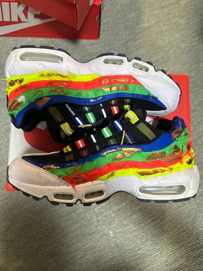 Air max 95 clearance premium tape reflective
