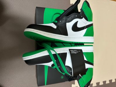 Nike Air Jordan 1 Retro High OG "Celtics/Black and Lucky Green" (2023)