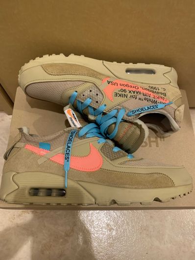 Off-White × Nike Air Max 90 "Desert Ore"