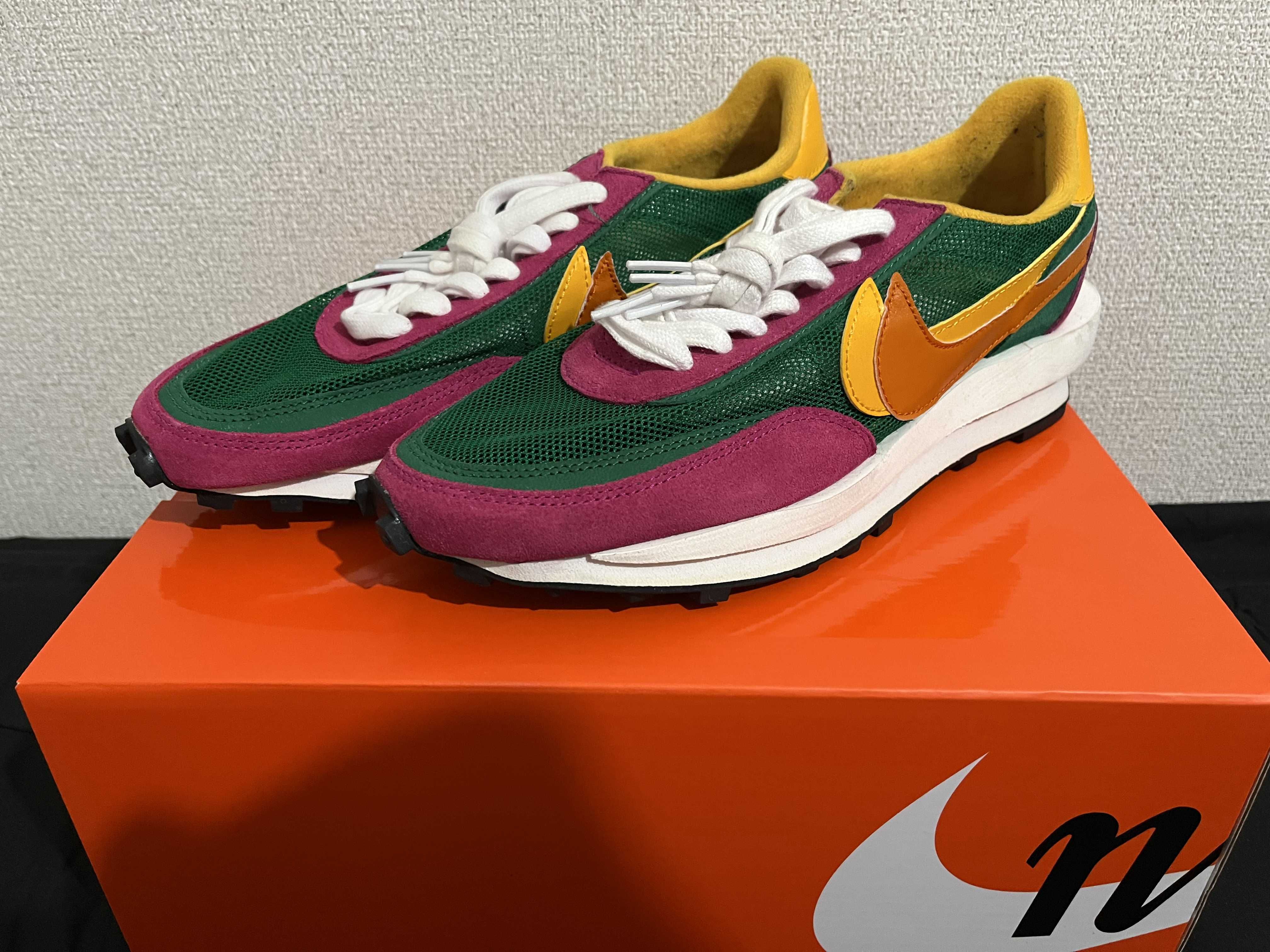 sacai × NIKE LDV WAFFLE "PINE GREEN"
