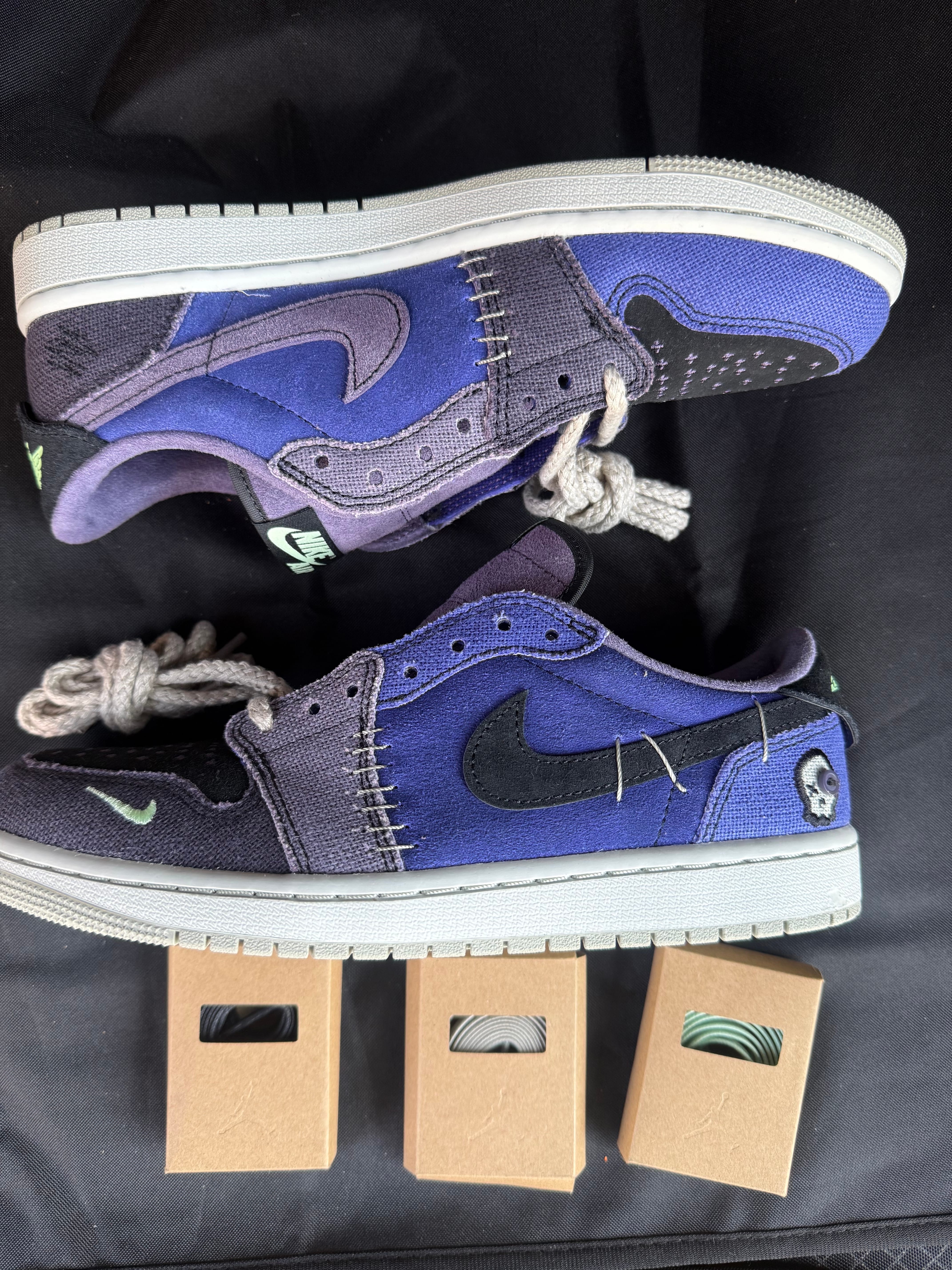 ザイオン・ウィリアムソン × ナイキ エアジョーダン1 ロー OG "ブードゥーオルタネート"