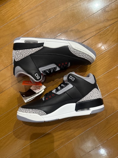 Nike Air Jordan 3 Retro "Black Cement" (2024)