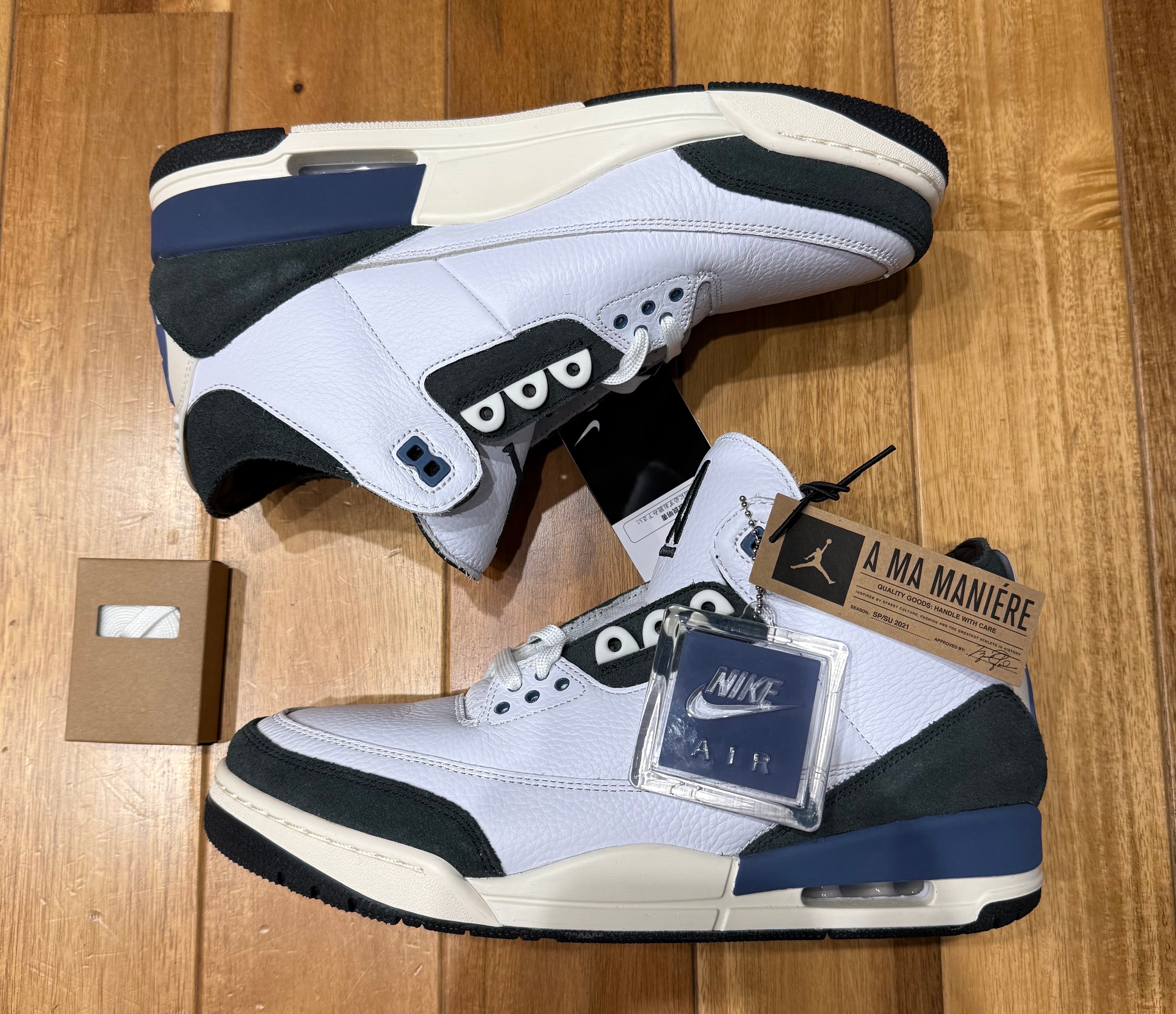 アママニエール × ナイキ エアジョーダン3 レトロ OG SP "フォー ザ ラブ"