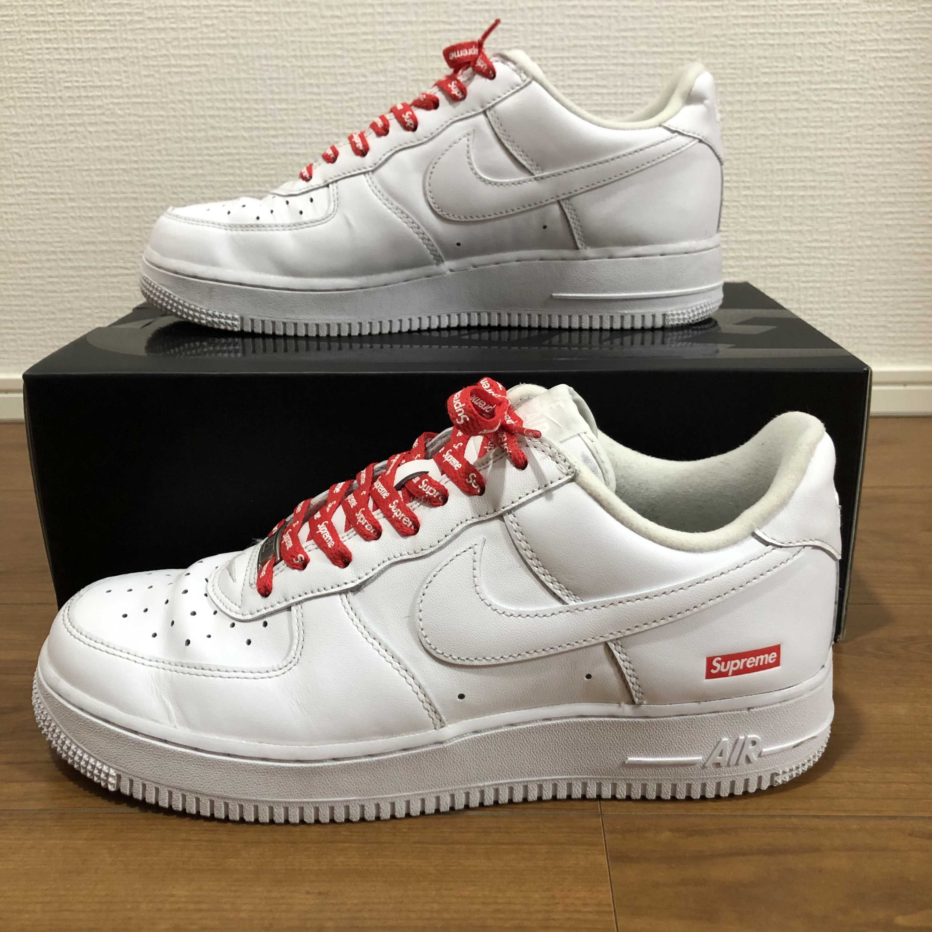 Supreme × Nike Air Force 1 Low "White"