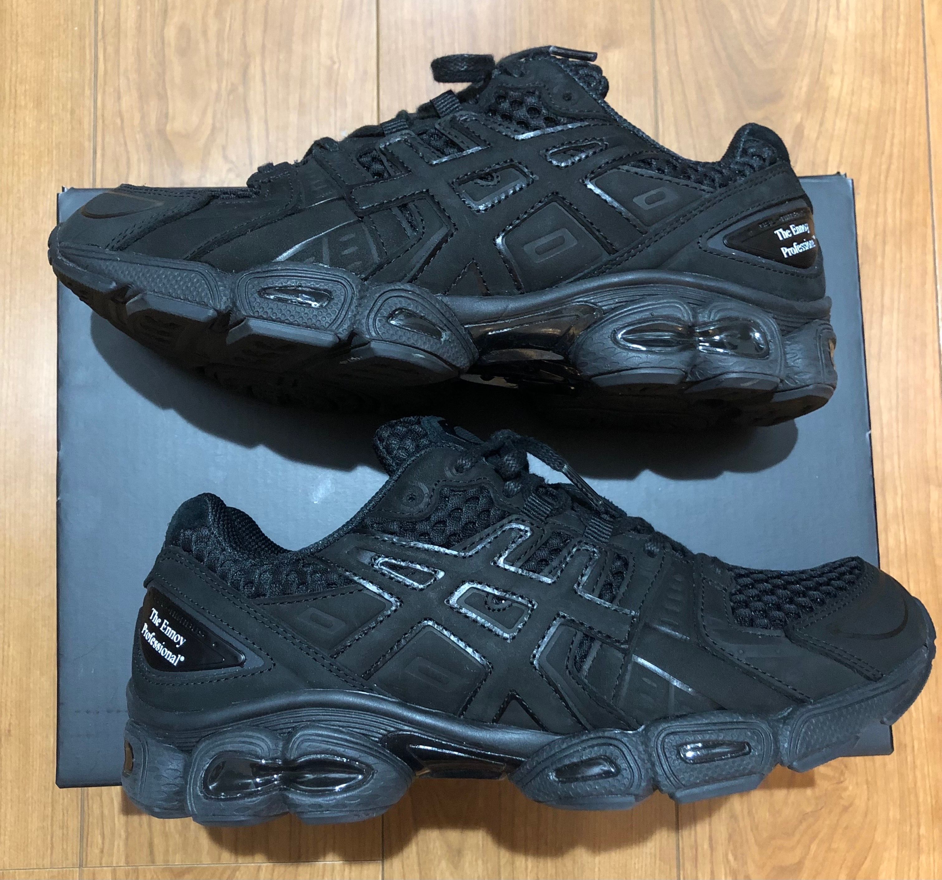 ENNOY × Stylistshibutsu × Asics Gel-Nimbus 9 GORE-TEX "Triple Black"