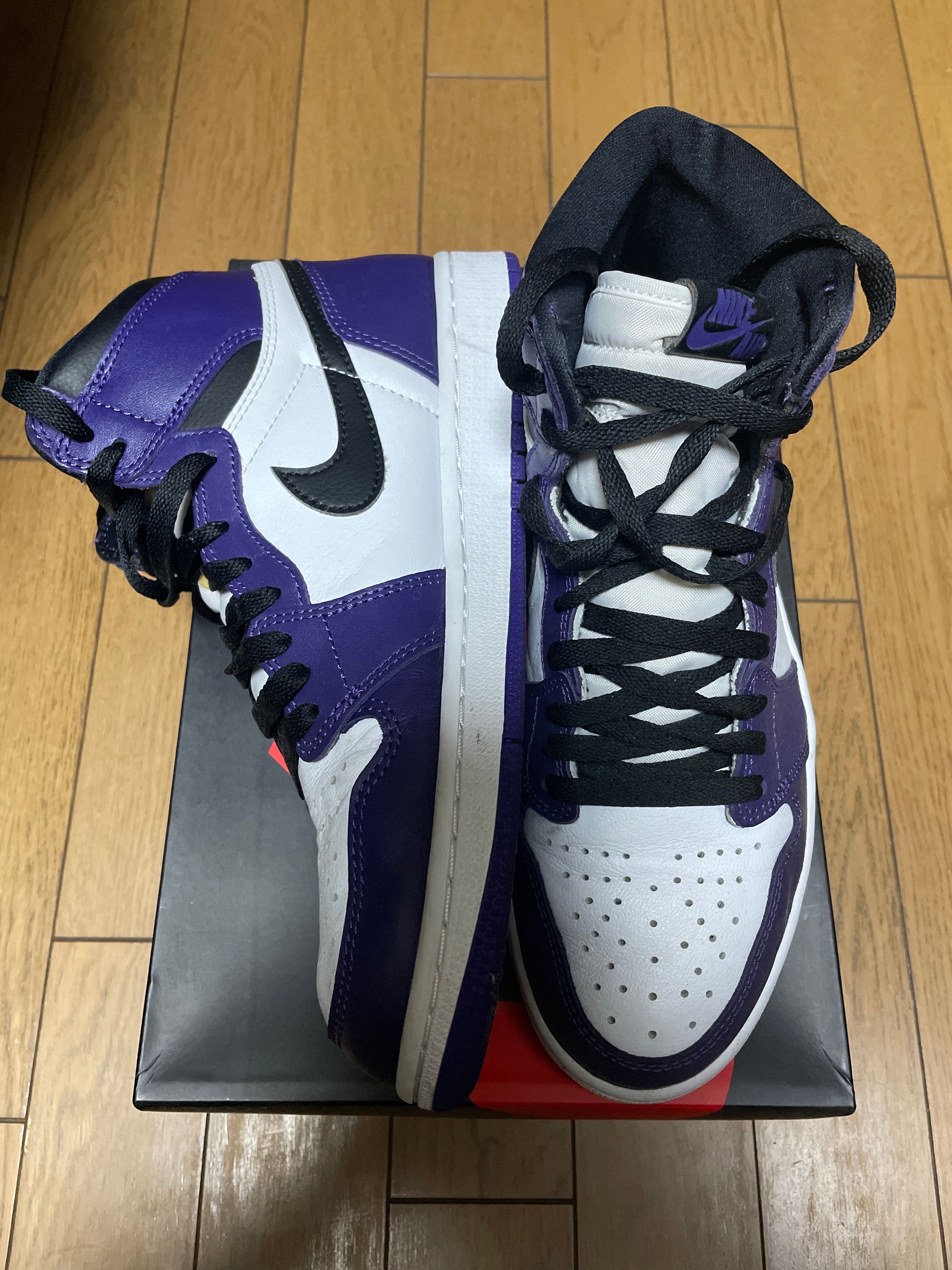 Nike Air Jordan 1 Retro High OG "Court Purple White/Black" (2020)   
