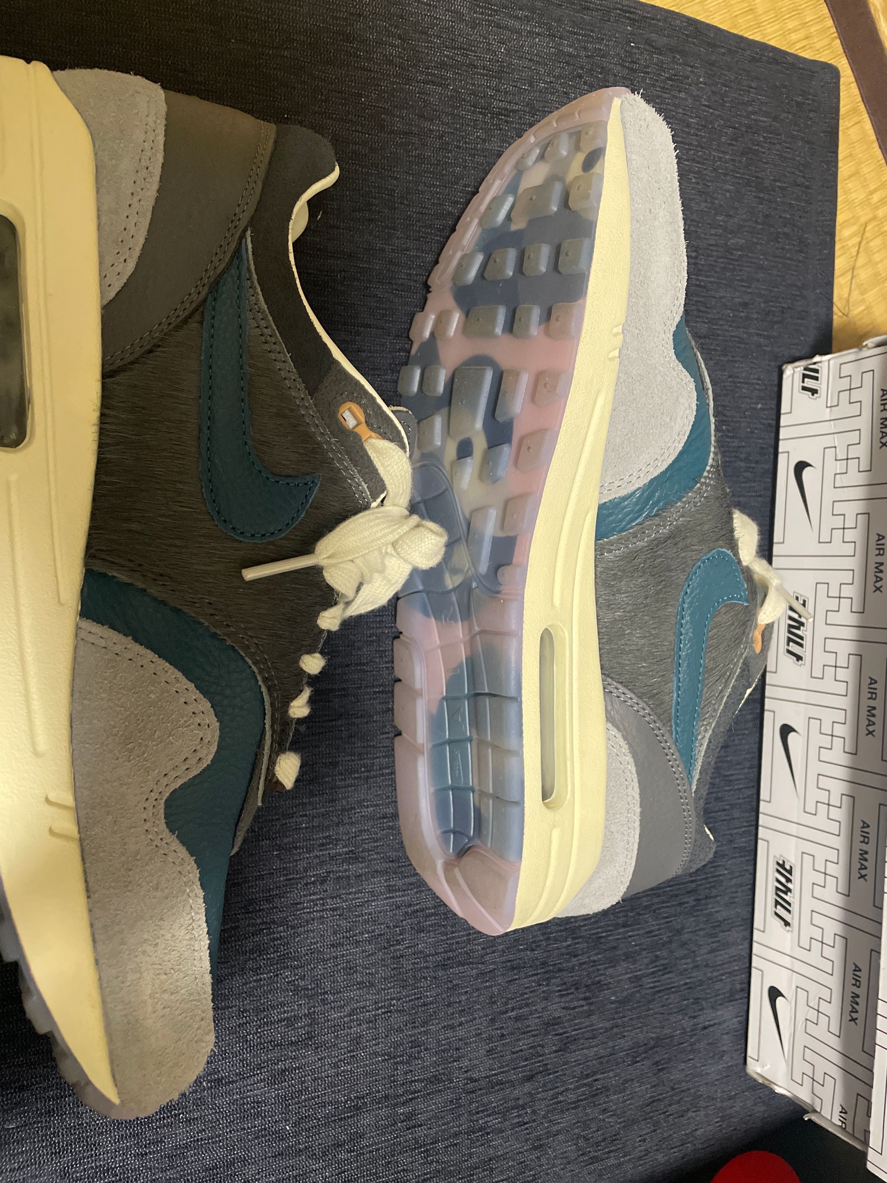 Kasina × Nike Air Max 1 "Won-Ang/Grey"