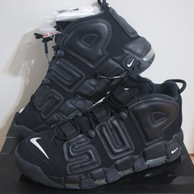 Supreme × Nike Air More Uptempo "Black"