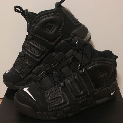 Supreme × Nike Air More Uptempo "Black"