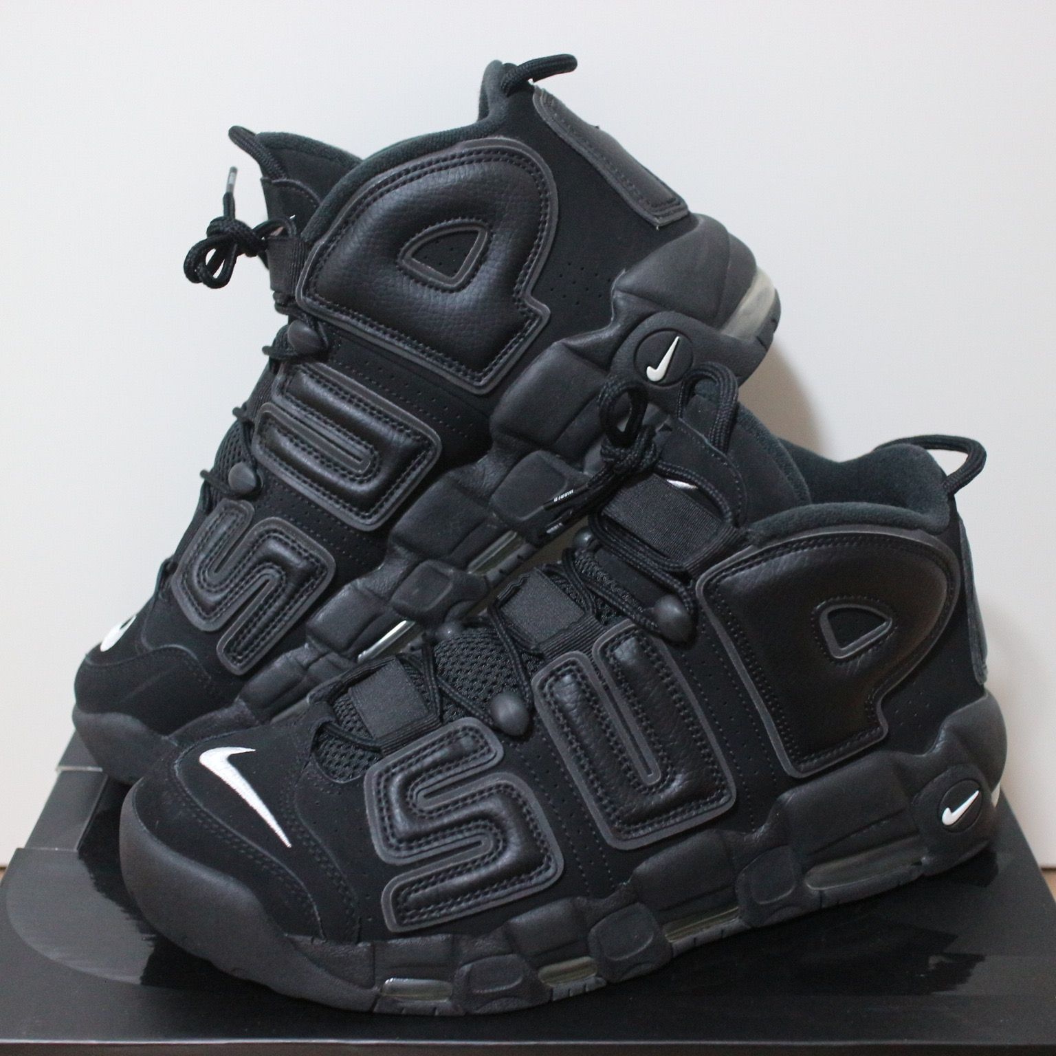 Supreme × Nike Air More Uptempo "Black"
