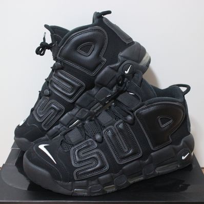 Supreme × Nike Air More Uptempo "Black"