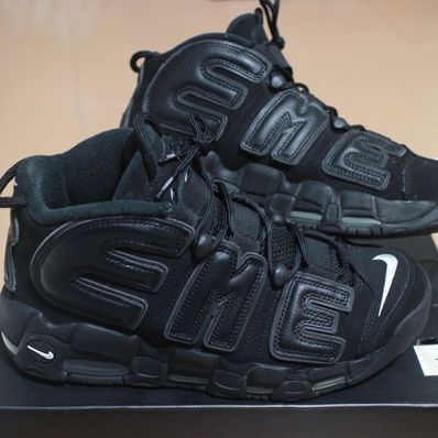 Supreme × Nike Air More Uptempo "Black"