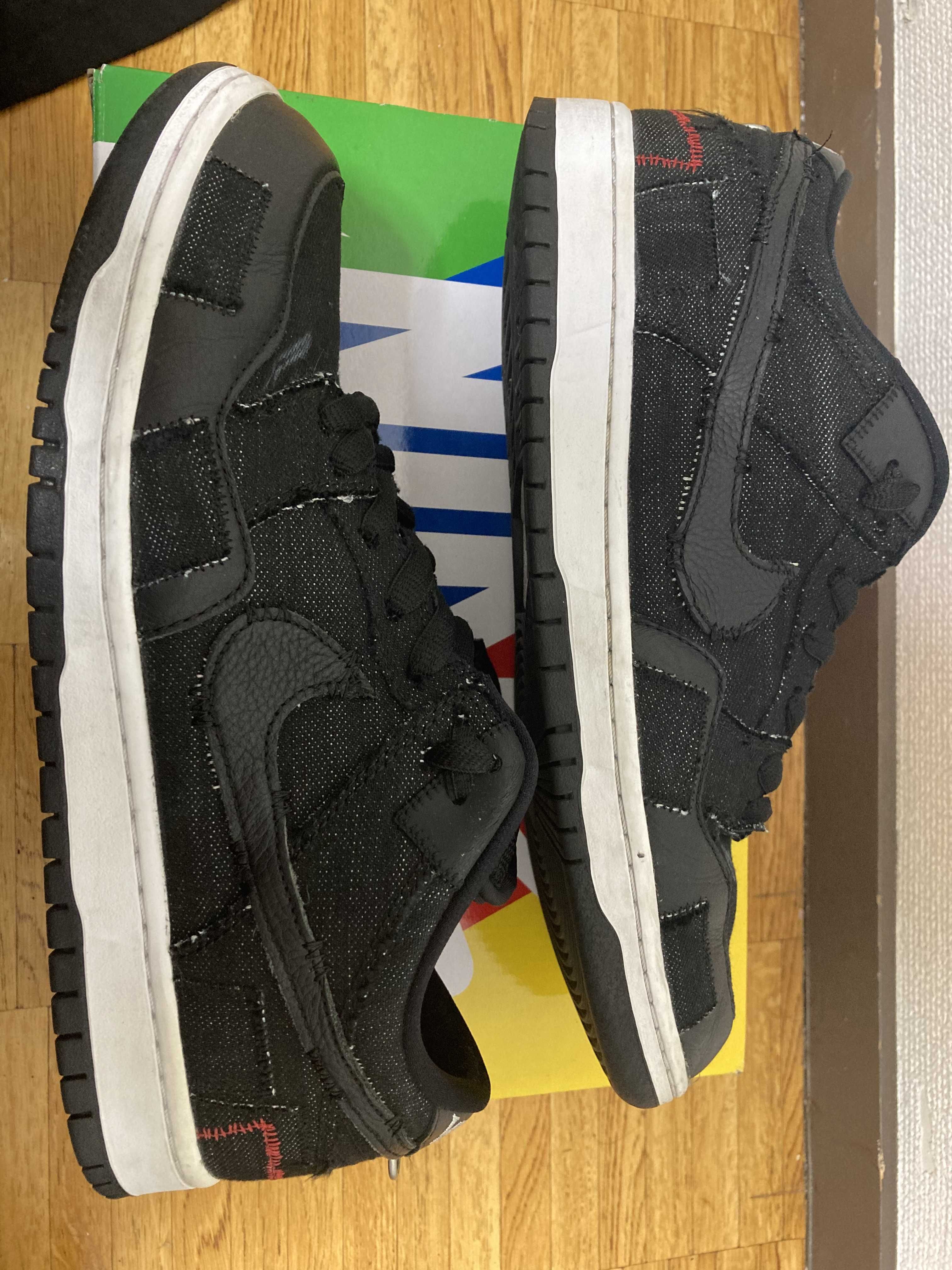 Wasted Youth × Nike SB Dunk Low "Black Denim" / VERDY