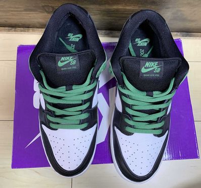Nike SB Dunk Low Pro "Black and Classic Green"