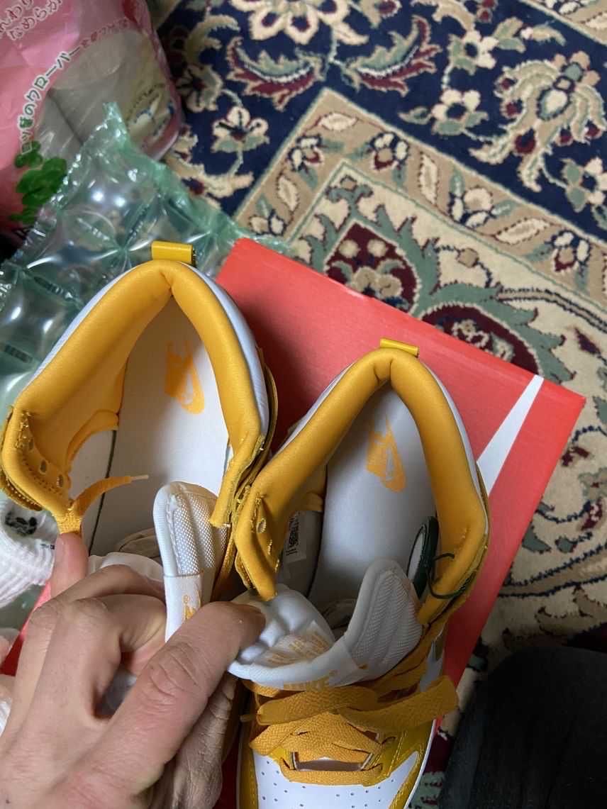 Nike Women's Dunk High "Gold Orange"