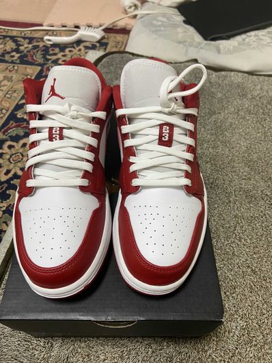 Nike Air Jordan 1 Low "Gym Red/White"