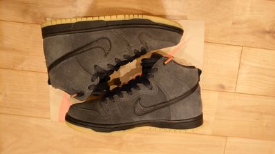 Nike SB Dunk High Orange Label "Dark Grey"