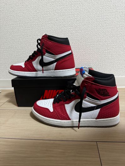 Spiderman × Nike Air Jordan 1 Origin Story "Gym Red/White/Photo Blue/Black"