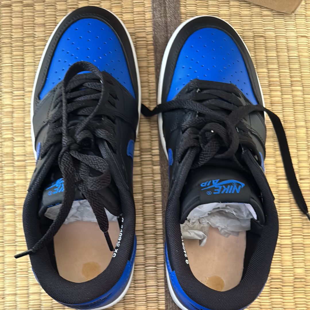 Nike Air Jordan 1 Low '85 "Black and Royal Blue"