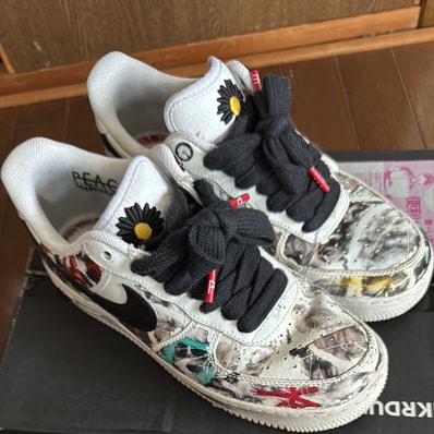 PEACEMINUSONE × Nike Air Force 1 Low "Para-noise/White/Black" / G-DRAGON