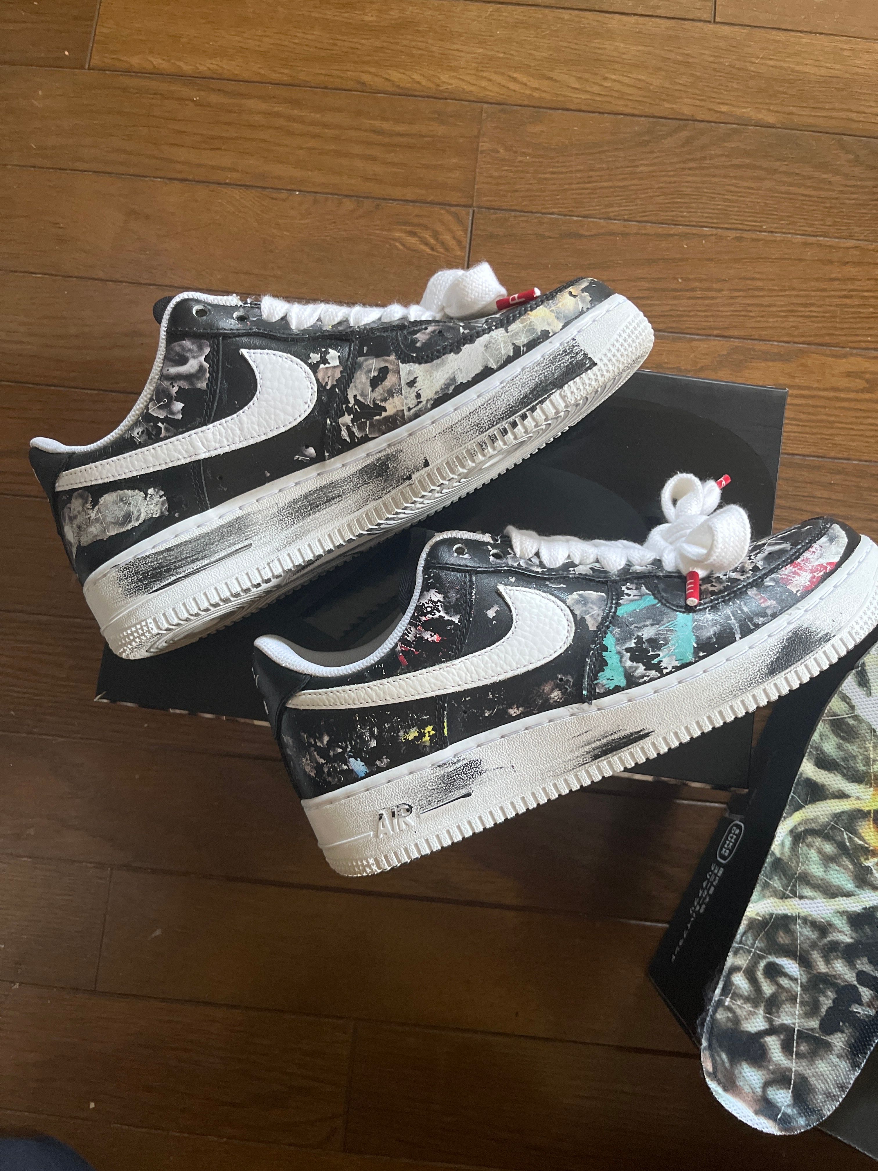 PEACEMINUSONE × Nike Air Force 1 Low Para Noise "Black" / G-DRAGON