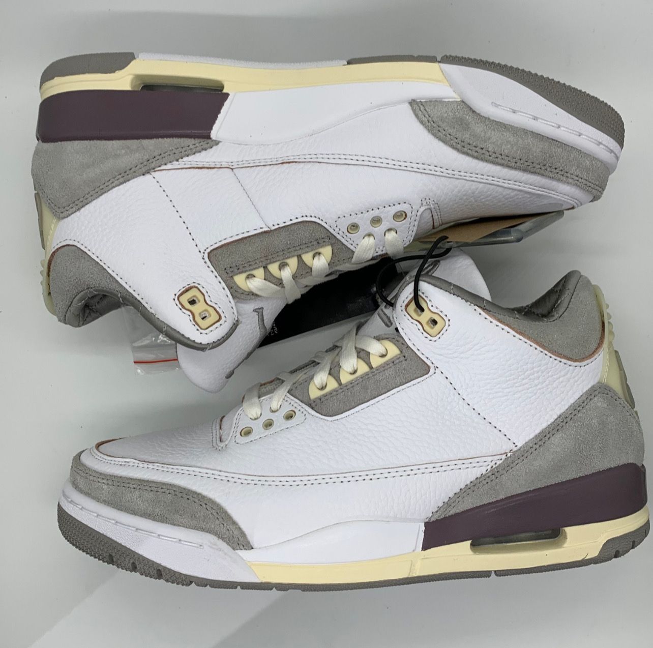 A Ma Maniere × Nike Women's Air Jordan 3 Retro SP "White/Medium Grey Violet Ore"