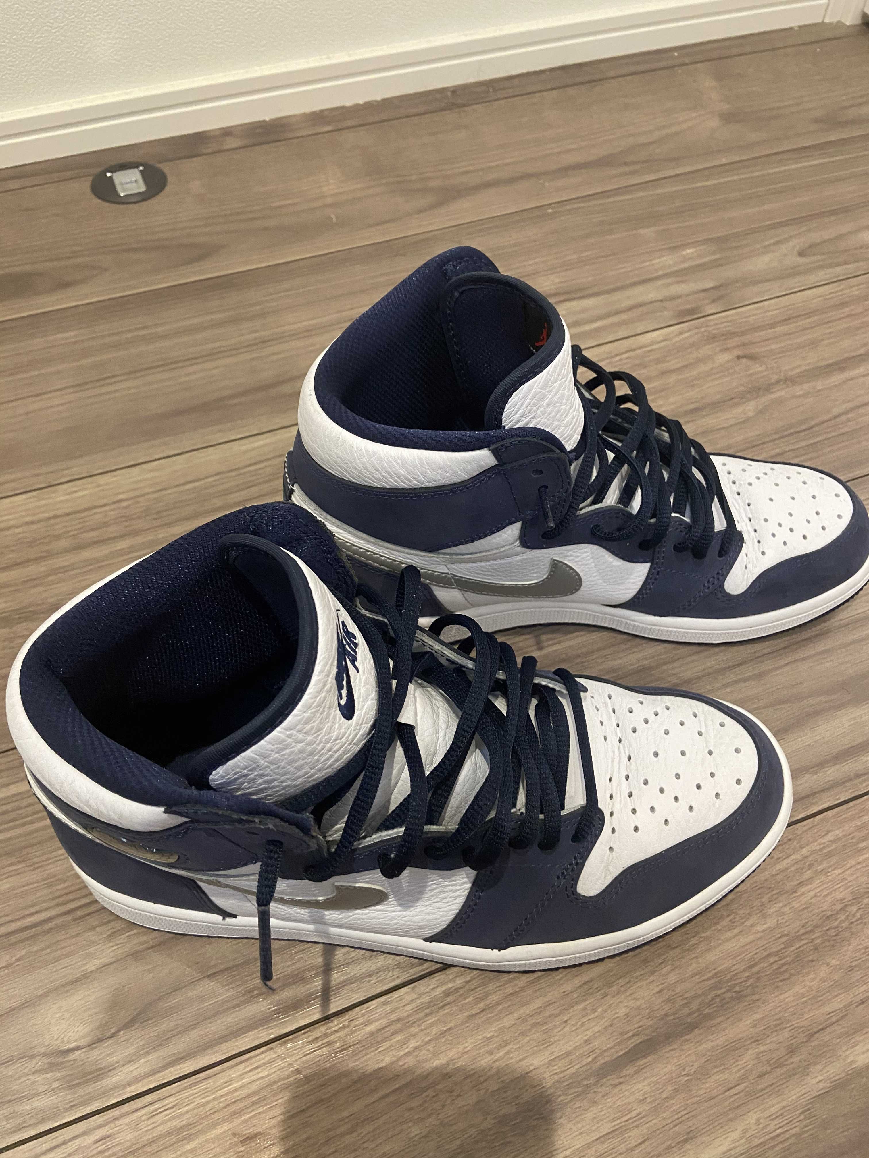 Nike Air Jordan 1 High OG CO.JP "White/Midnight Navy" (2020)(ブリーフケースなし)