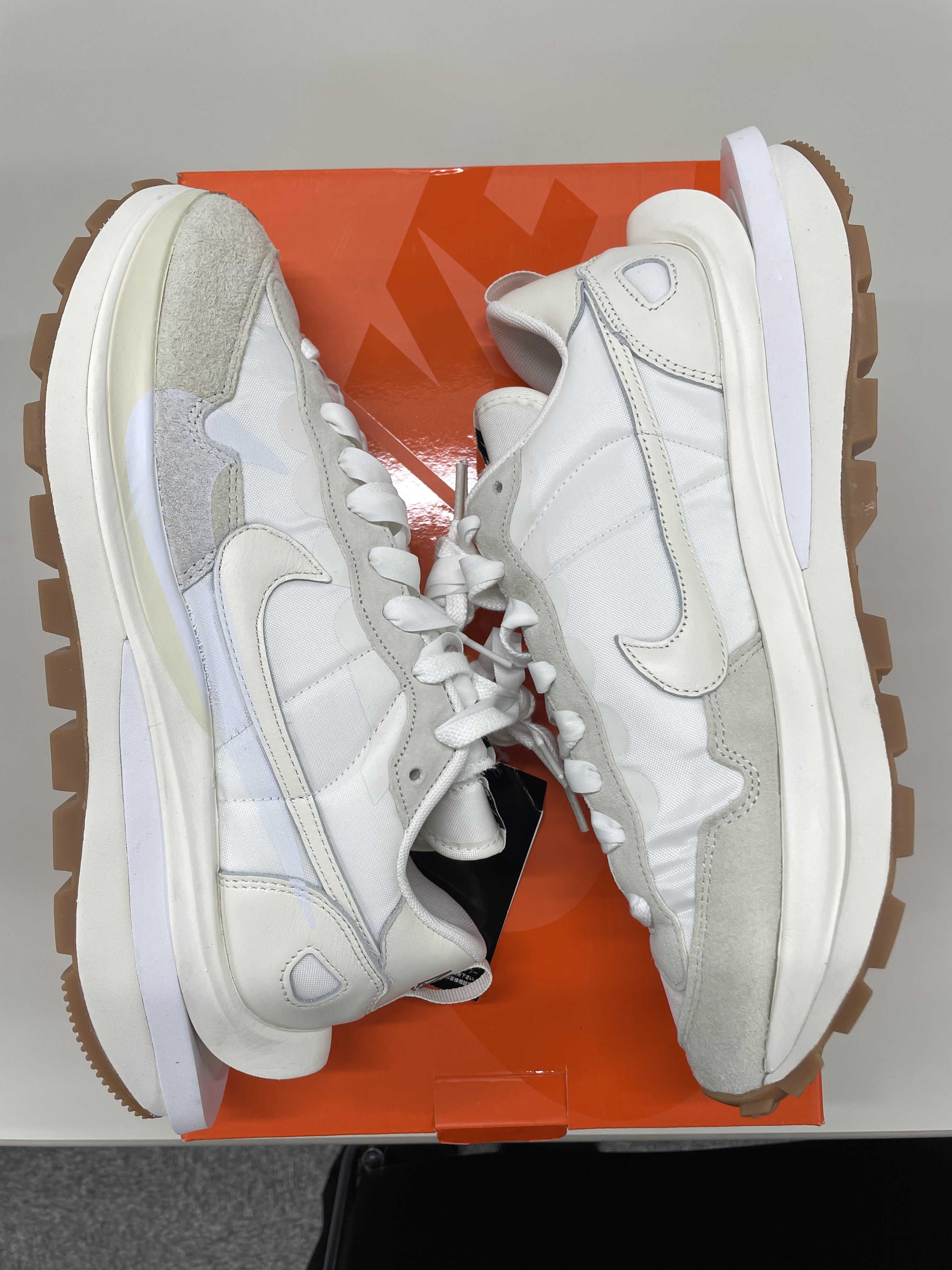 sacai × Nike Vapor Waffle "White Gum"