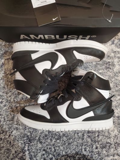 AMBUSH × Nike Dunk High "Black"