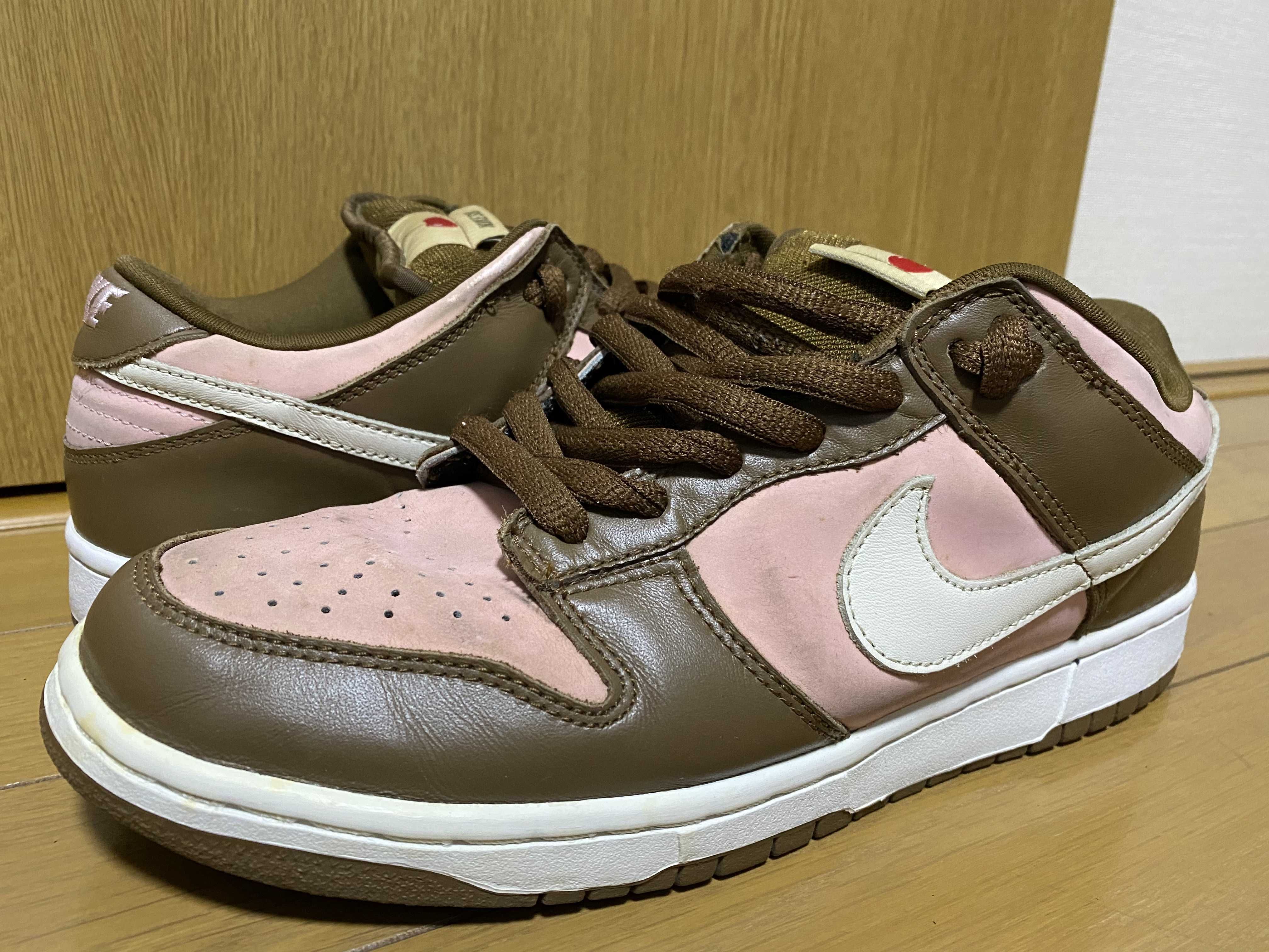 Stussy × Nike SB Dunk Low "Cherry"