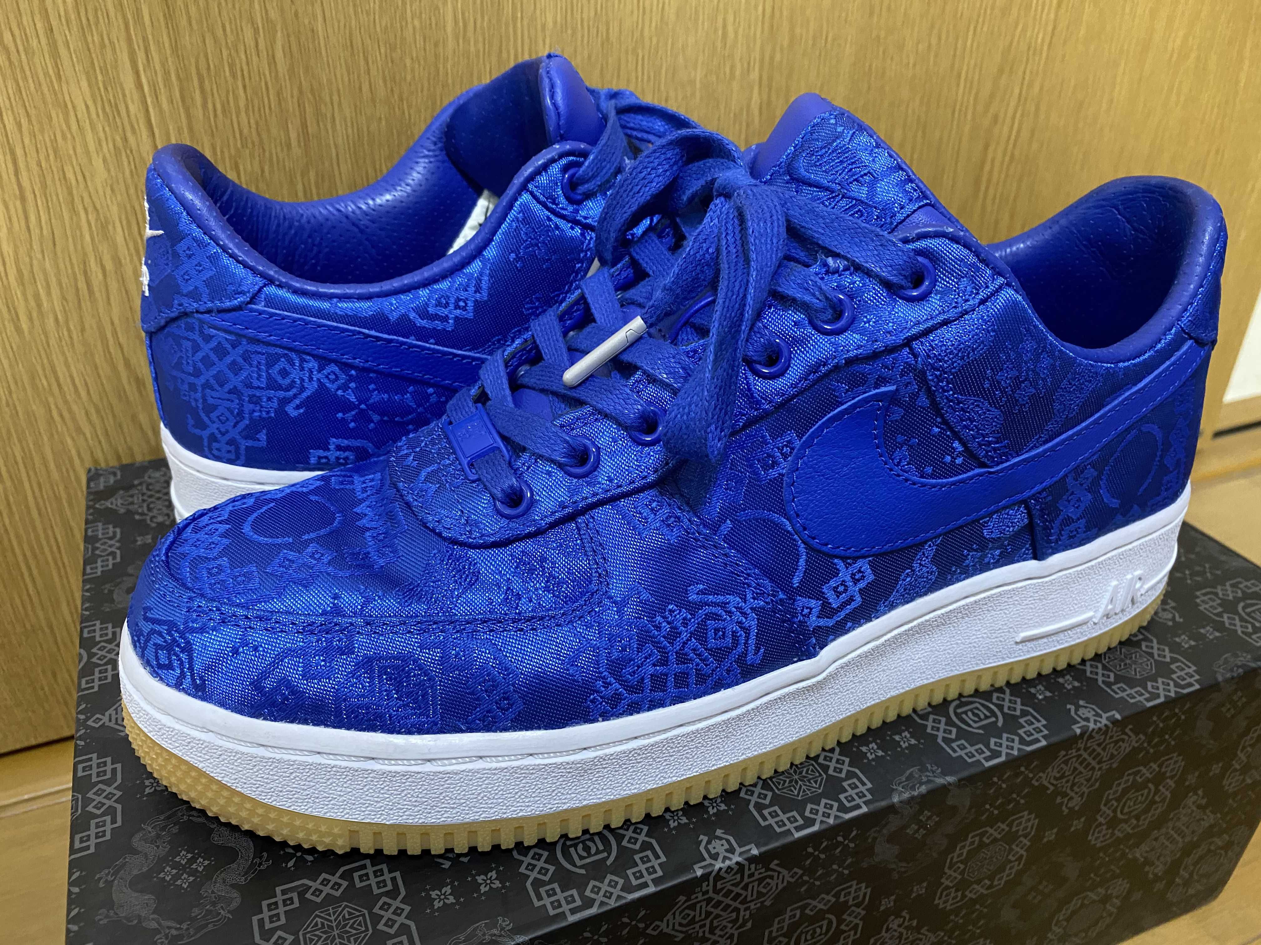 CLOT × Nike Air Force 1 Low "Blue"