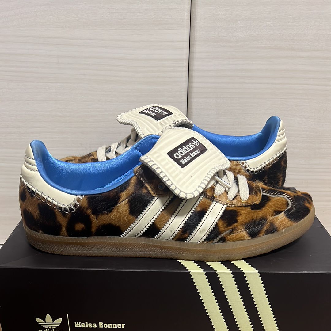 Wales Bonner × adidas Samba Pony Leo Low 