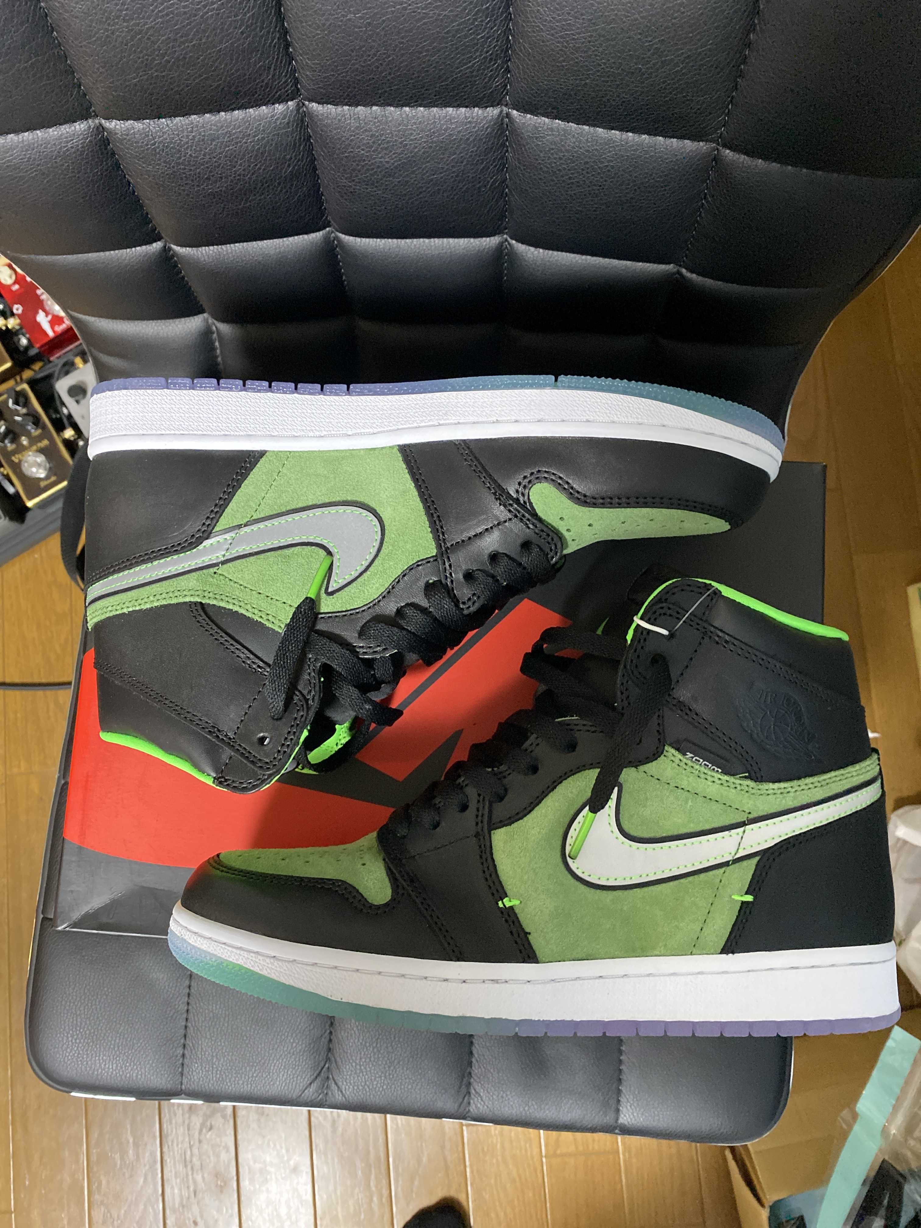 Nike Air Jordan 1 High Zoom "Rage Green"