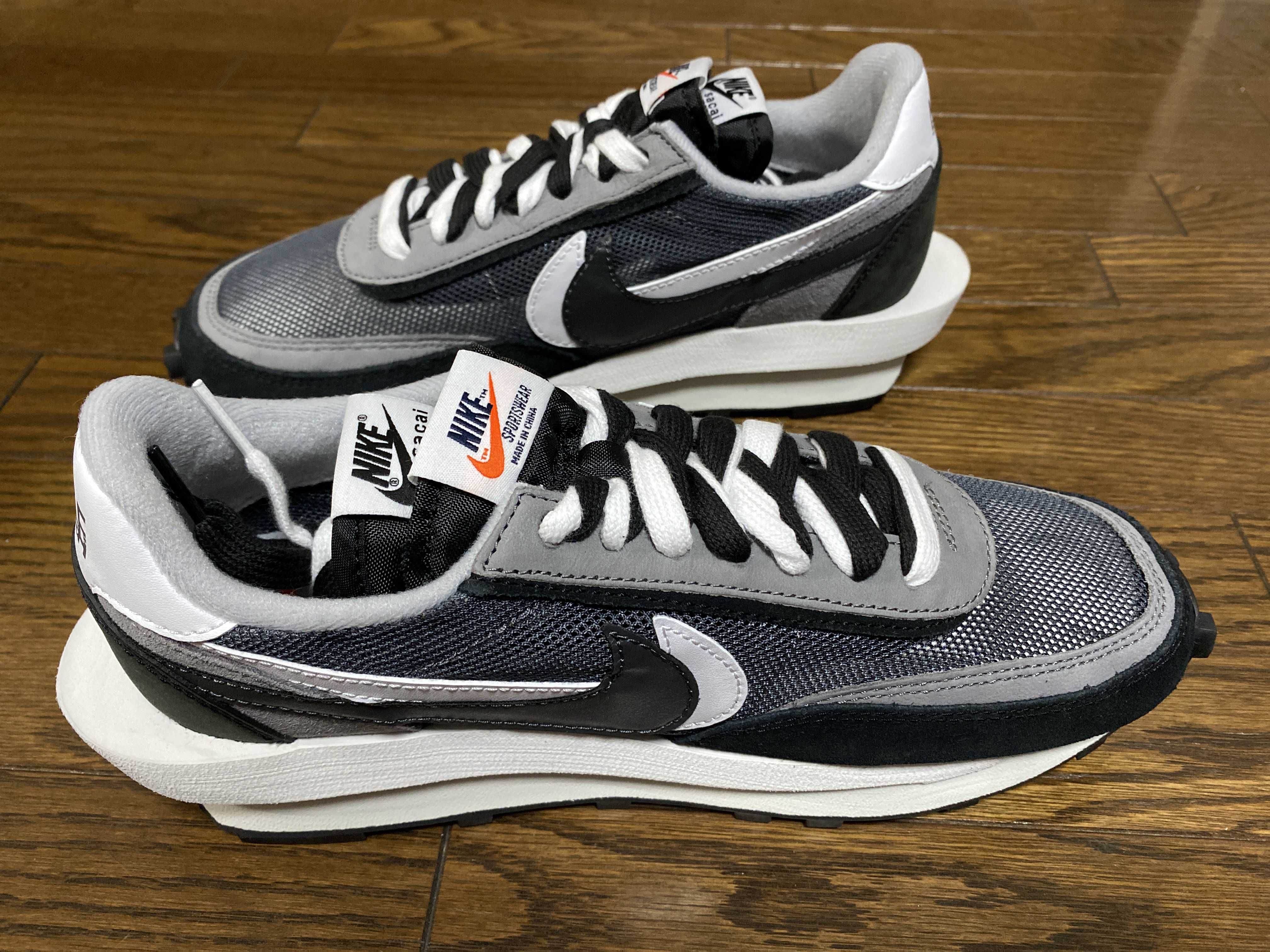 sacai × Nike LD Waffle "Black"